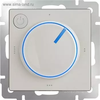 Терморегулятор электромеханический WL03-40-01, цвет слоновая кость