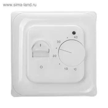 Терморегулятор RTC 70.16, механический, 16 А, 3500 Вт, датчик воздуха