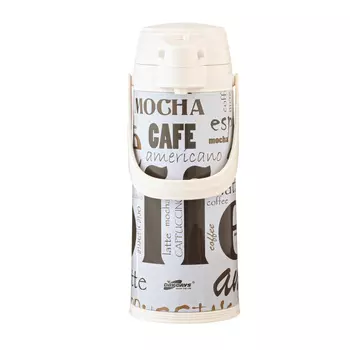 Термос 1.9 л, со стеклянной колбой, сохраняет тепло 12 ч, молочный