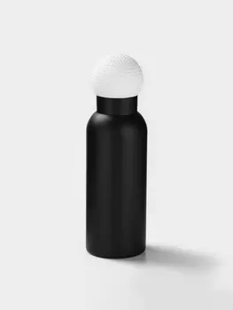 Термос «Мяч для гольфа», 500 мл, сохраняет тепло 8 ч, нержавеющая сталь, чёрный