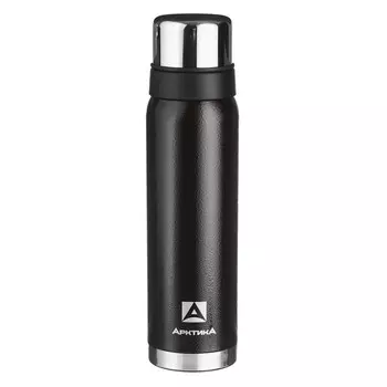 Термос «Арктика» 106, 900 мл, сохраняет тепло 28 ч, черный