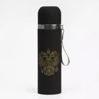 Термос «Герб», 500 мл, с кружкой, 6.524 см