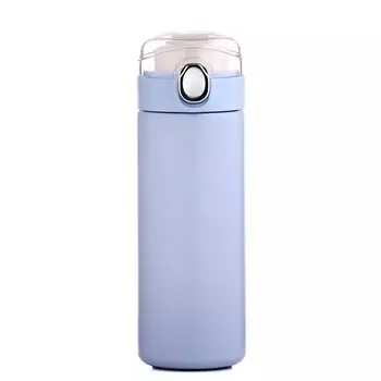 Термос Мастер К Simple, 400 мл, 20.56.3 см сохраняет тепло 8 ч, нержавеющая сталь, голубой