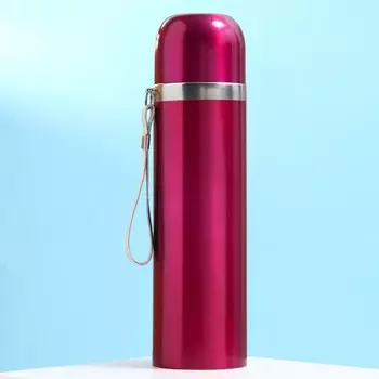 Термос с подвесом, 500 мл розовый