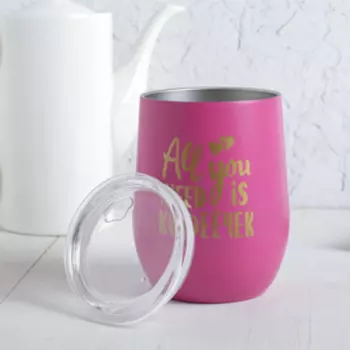 Термостакан "Кофеёчек", 400 мл, сохраняет тепло 1 ч