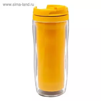 Термокружка под вставку «Жёлтый», 350 мл