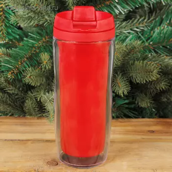 Термокружка под вставку «Красный», 350 мл