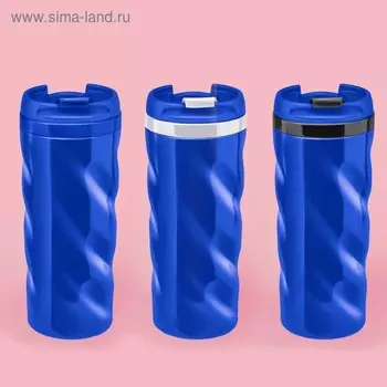 Термостакан волнистый синий МИКС ( 2621348,2621346)