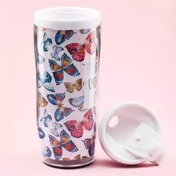 Термостакан "Я бываю очень милой. Иногда" 350мл