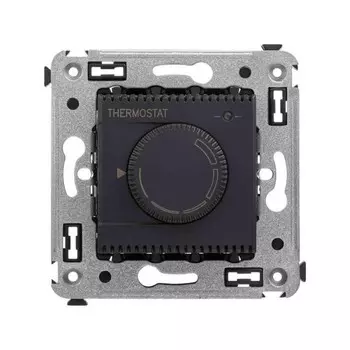 Термостат для теплых полов СП Avanti "Черный матовый" DKC 4412163