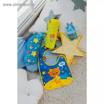 Термо-чехол для бутылочки «Мишка принц» на молнии