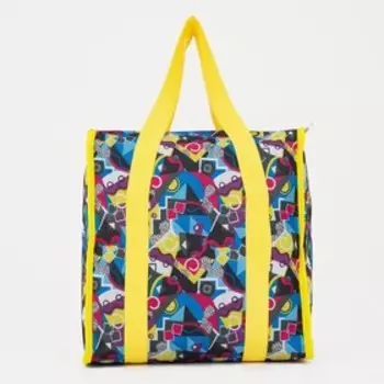 Термосумка на молнии 18 л, цвет разноцветный