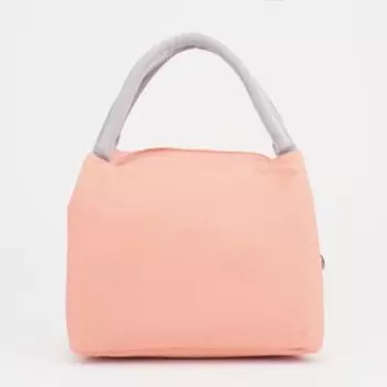 Термосумка на молнии 5,2 л, цвет розовый