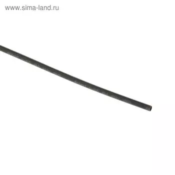 Термоусадочная трубка REXANT, 2.0/1.0 мм, 1 м, черная
