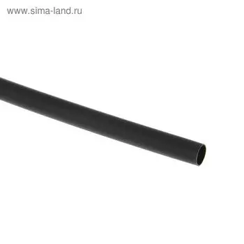 Термоусадочная трубка REXANT, 9.0/3.0 мм, (3:1), 1 м, клеевая, черная