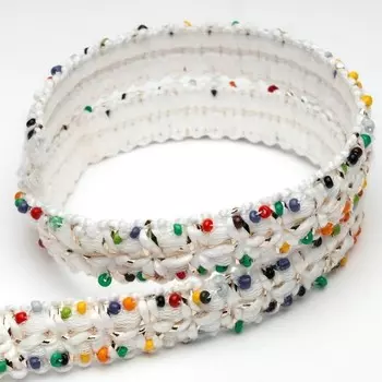 Тесьма декоративная, размер 1 см