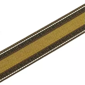 Тесьма Nice, ширина 2,5 см, цвет коричневый