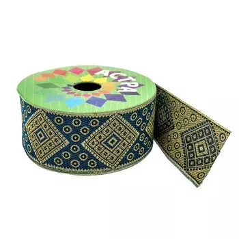 Тесьма жаккардовая, 40 ммx9 м, (187)