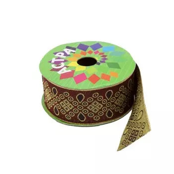 Тесьма жаккардовая, 40 ммx9 м, (25)