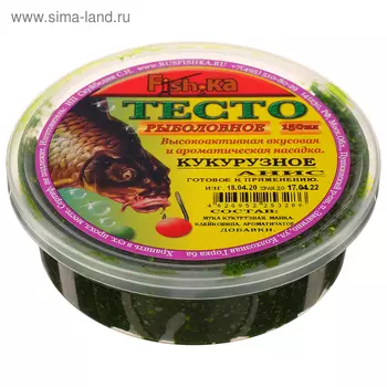 Тесто готовое Fish.ka кукурузное, анис, 150 мл