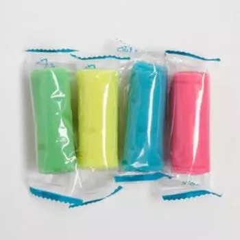 Тесто-пластилин 4 цвета. Зефирные цвета TA1088