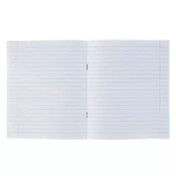 Тетрадь 12 листов линейка "Зелёная обложка", блок офсет №1, плотность 60 г/м2, белизна 90-95%, микс