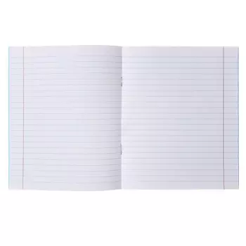 Тетрадь 12 листов в линию Маяк, голубая