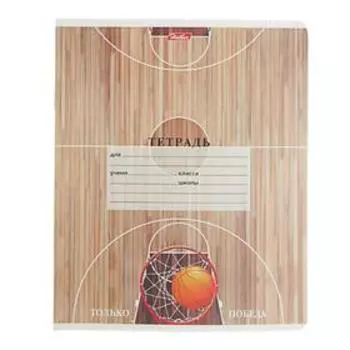 Тетрадь 18 листов, в клетку, "СпортКлуб", обложка мелованная бумага, блок офсет, МИКС