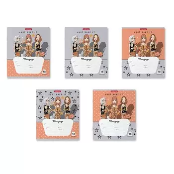 Тетрадь 18л лин ErichKrause Top Models, микс