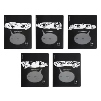 Тетрадь 24 листа в клетку ErichKrause Watching You, обложка мелованный картон, УФ-лак, блок офсет, 100% белизна, МИКС