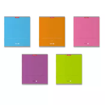 Тетрадь 24 листов в линейку, ErichKrause MC-7, обложка мелованный картон, МИКС