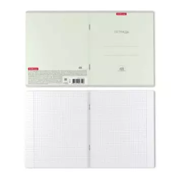 Тетрадь 48 листов в клетку, ErichKrause «Классика Pastel», обложка мелованный картон, МИКС
