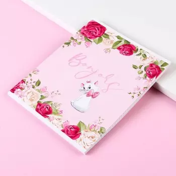 Тетрадь в клетку 48 л., картонная обложка, «Коты-аристократы»