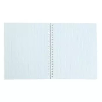 Тетрадь 48 листов в клетку на гребне "Лавандовое настроение", обложка мелованный картон, глянцевая ламинация, МИКС