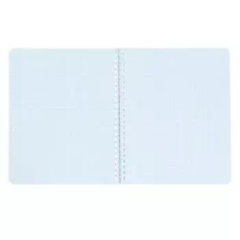 Тетрадь 48 листов в клетку на гребне "Привет", обложка мелованный картон, МИКС