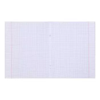 Тетрадь 48 листов в клетку на скрепке METALLIC "Зелёная", обложка бумвинил, блок офсет