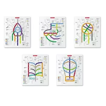 Тетрадь 48л кл ErichKrause Hobbies Scheme, микс