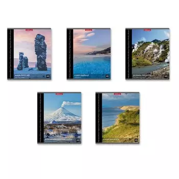 Тетрадь 48л кл ErichKrause "Энциклопедия: Чудеса России", микс