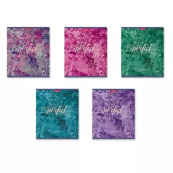 Тетрадь 48л кл ErichKrause Spring Lightness, матовая ламинация, микс