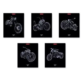 Тетрадь 48л кл ErichKrause Superbyke, голография, микс