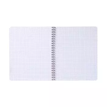 Тетрадь 60 листов в клетку на гребне "Аниме", обложка мелованный картон, УФ лак, блок офсет, МИКС