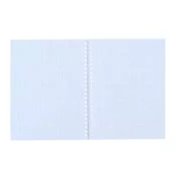 Тетрадь 60 листов в клетку на гребне Blue and you, обложка мелованный картон, выборочный лак, блок офсет, МИКС