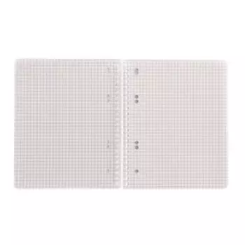 Тетрадь 80 листов клетку на гребне, картонная обложка, глянцевая ламинация, олива