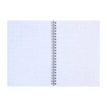 Тетрадь 80 листов в клетку нагребне You're my space, обложка мелованный картон, матовая ламинация, металлизация, блок офсет, МИКС