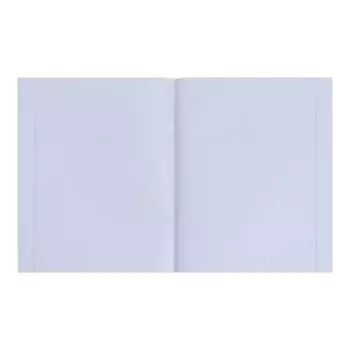 Тетрадь 96 листов в клетку «Цветы», серые листы, МИКС