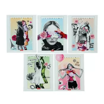 Тетрадь 96 листов в клетку Journal_№1, обложка мелованный картон, блок 65 г/м2