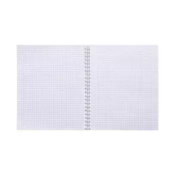 Тетрадь 96 листов в клетку на гребне "Твоя черная тетрадь", обложка мелованный картон, ламинация Soft Touch, тиснение фольгой, блок 60г/м2, МИКС