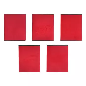 Тетрадь 96 листов в клетку Viva Magenta, обложка мелованный картон, выборочный УФ-лак, блок 65 г/м2, МИКС