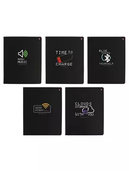 Тетрадь 96л кл LIFE INTERFACE, МИКС