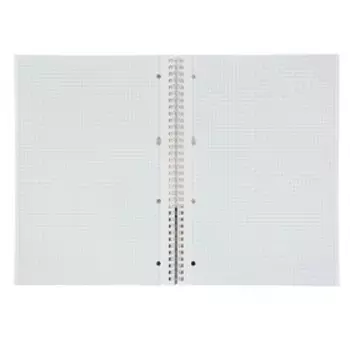 Тетрадь А4, 100 листов с карманом на спирали CityScape